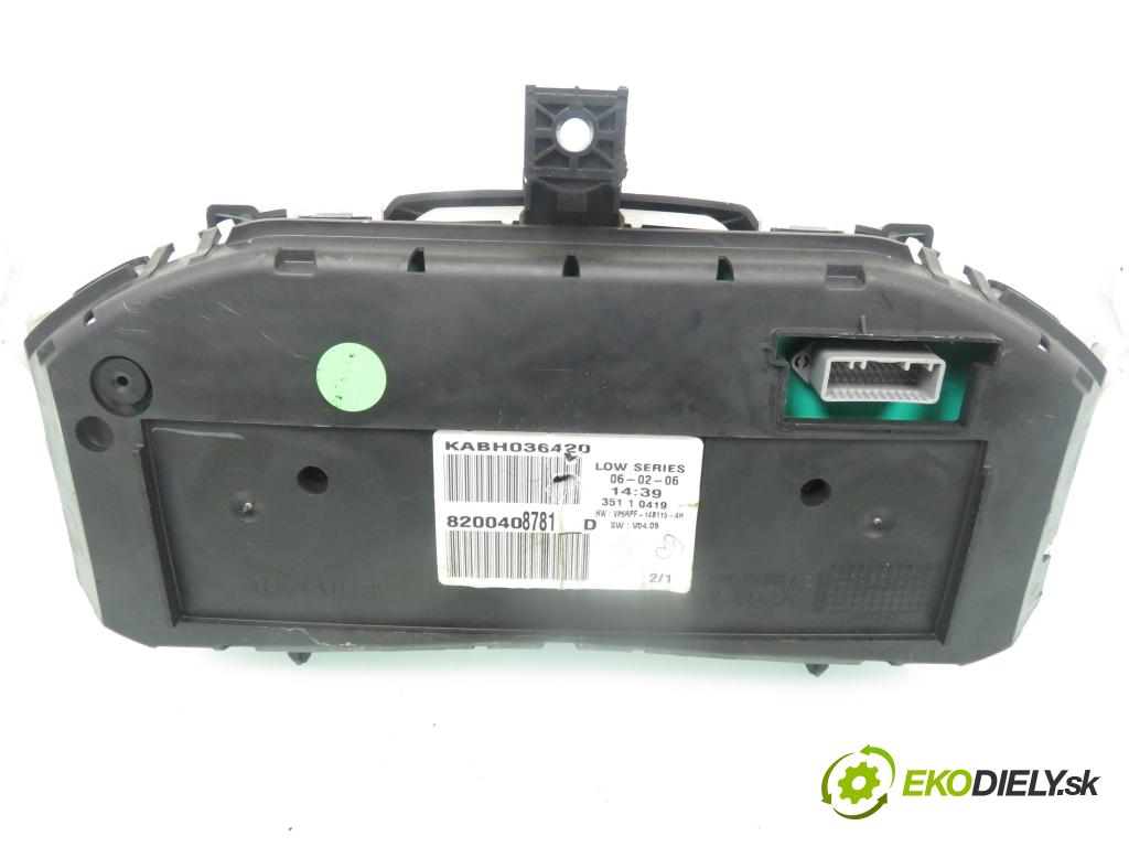 RENAULT MEGANE II sedan (LM0/1_) SEDAN 2006 82,00 1.6 - K4M 812 1598,00 spinačka / imobilizéra IMMO / Riadiaca jednotka 8200509516 ; 8200509552 ; 8200125077