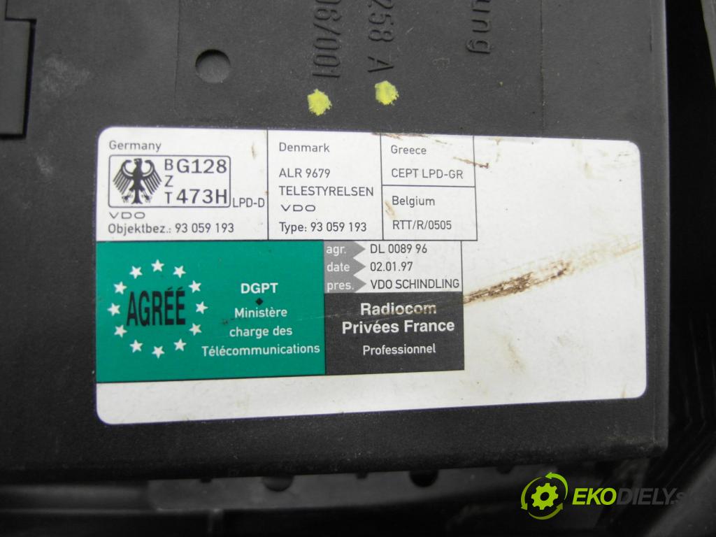 AUDI A6 (4B2, C5) SEDAN 1997 121,00 2.4 V6 165 - ALF 2393,00 MODUL komfortu 4B0962258A ; 410215006001