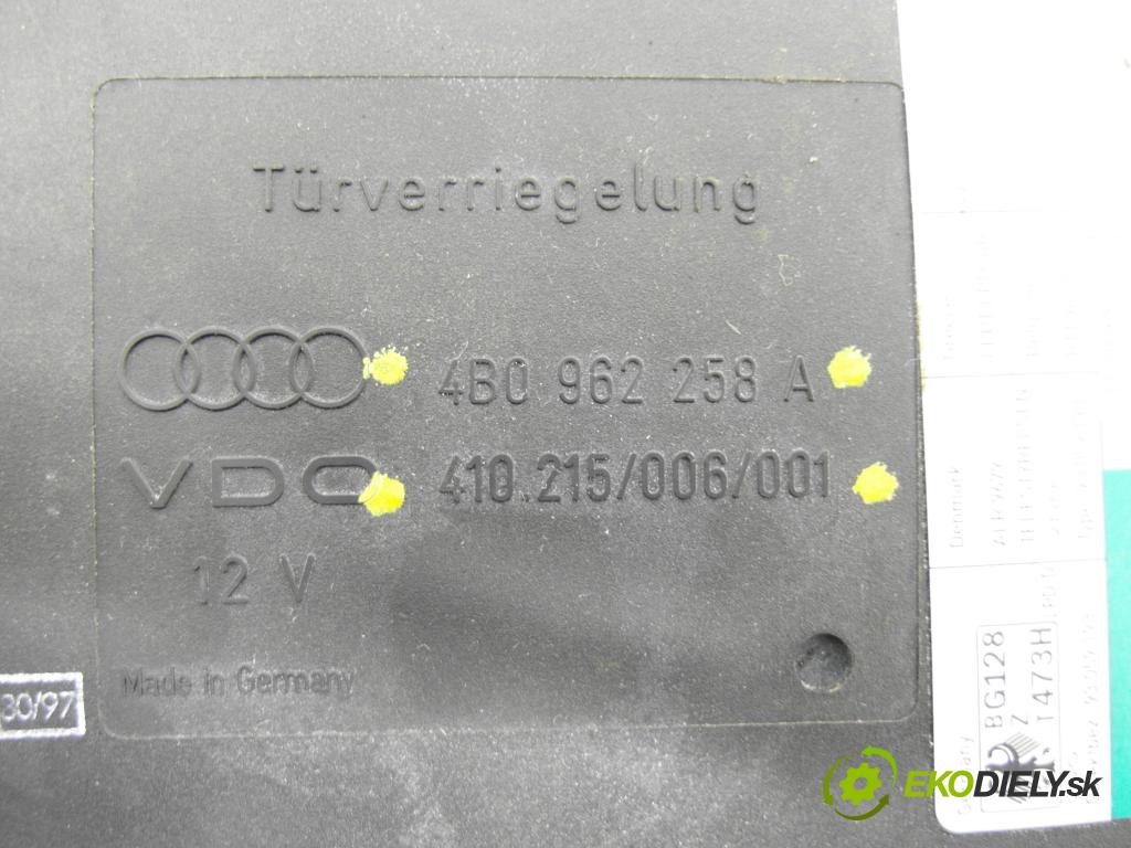 AUDI A6 (4B2, C5) SEDAN 1997 121,00 2.4 V6 165 - ALF 2393,00 MODUL komfortu 4B0962258A ; 410215006001