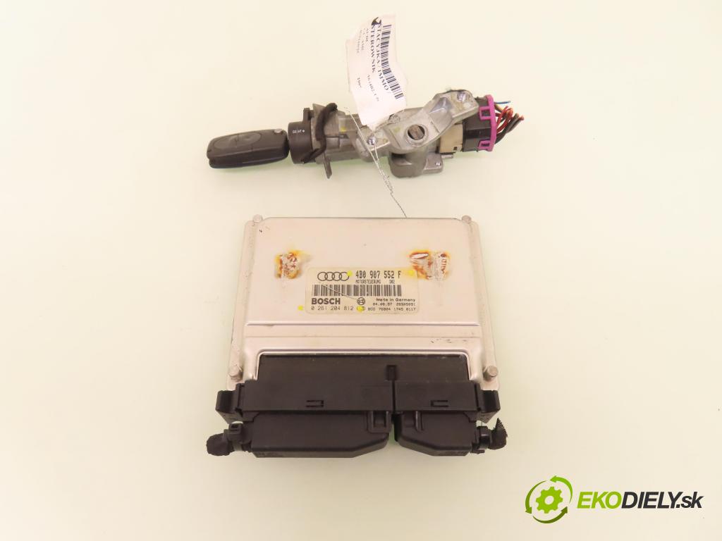 AUDI A6 (4B2, C5) SEDAN 1997 121,00 2.4 V6 165 - ALF 2393,00 spinačka / imobilizéra IMMO / Riadiaca jednotka 4B0907552F ; 0261204812 ; 1J0419959