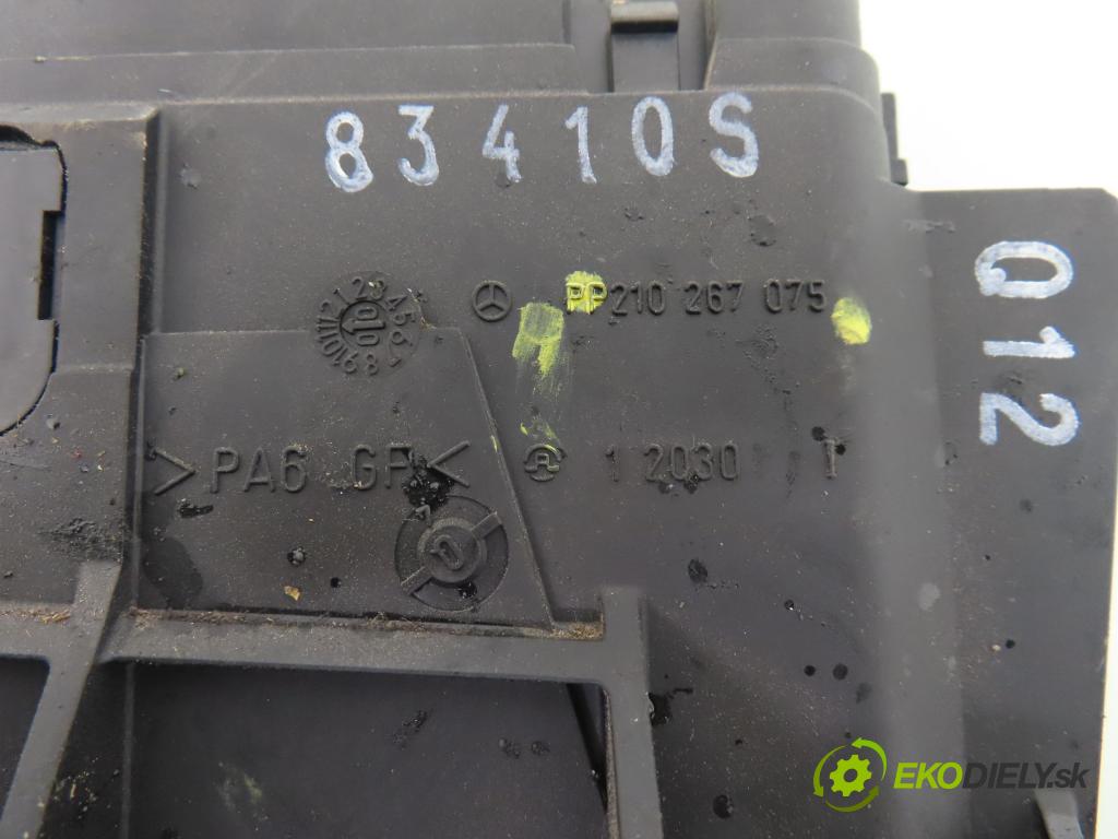 MERCEDES-BENZ KLASA E (W210) SEDAN 2001 105,00 2.2 CDI 143 - OM 611.961 2148,00 ZVEDÁK: 210267075 ; 2032670064