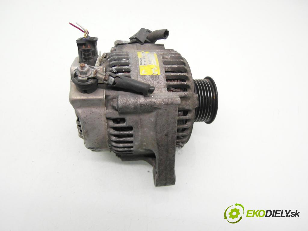 TOYOTA COROLLA (_E12_) HB 2003 81,00 1.6 VVT-i (ZZE121_) - 3ZZ-FE 1598,00 Alternátor 2706022030 ; 1022111910 (Alternátor)