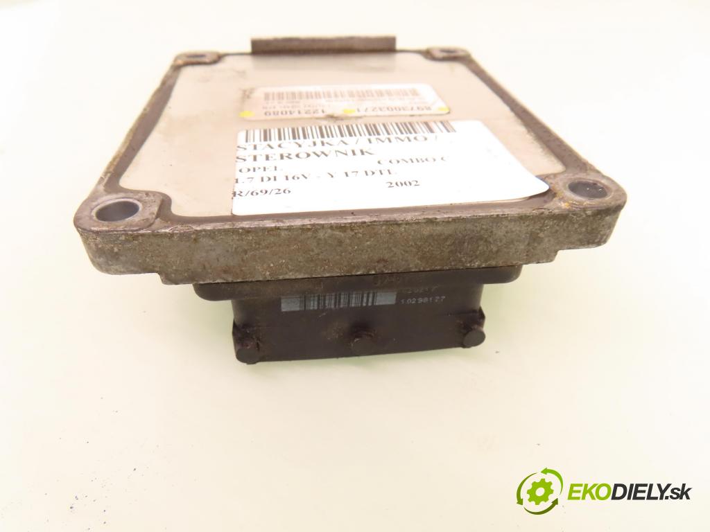 OPEL COMBO C KOMBIVAN 2002 48,00 1.7 DI 16V - Y 17 DTL 1686,00 Riadiaca jednotka Motor 8973003271 ; 12214089