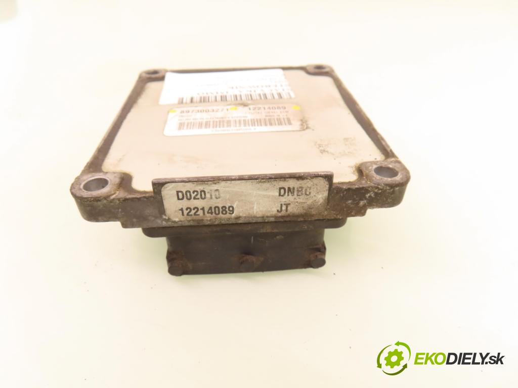 OPEL COMBO C KOMBIVAN 2002 48,00 1.7 DI 16V - Y 17 DTL 1686,00 Riadiaca jednotka Motor 8973003271 ; 12214089