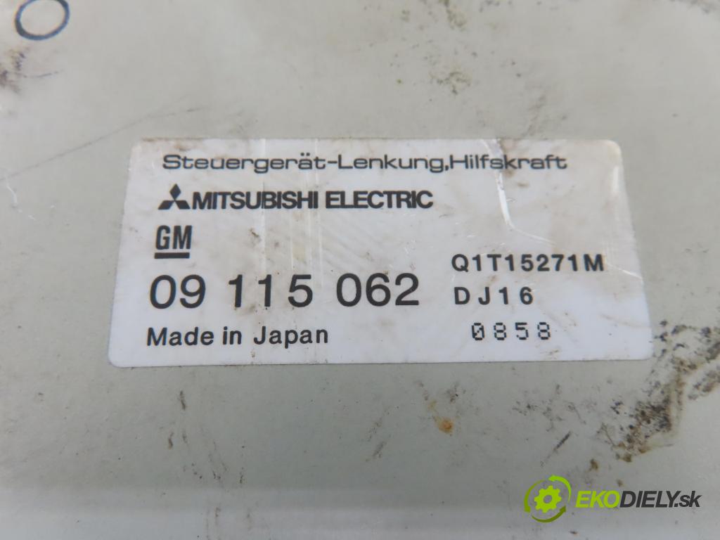 OPEL COMBO C KOMBIVAN 2002 48,00 1.7 DI 16V - Y 17 DTL 1686,00 Riadiaca jednotka servočerpadlo 09115062 (Riadiaca jednotka)