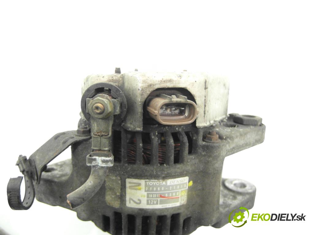 TOYOTA YARIS (_P1_) HB 2002 63,00 1.3 VVTi 86 - 2NZ-FE 1299,00 Alternátor 2706021010 ; 1022115260 (Alternátor)