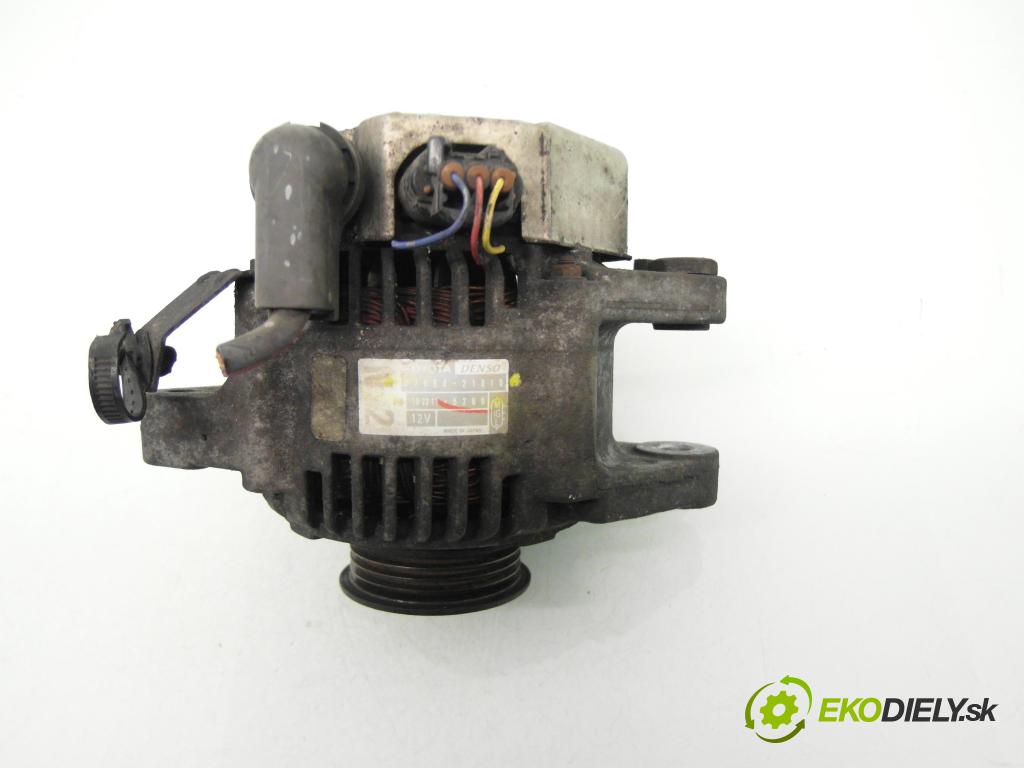 TOYOTA YARIS (_P1_) HB 2002 63,00 1.3 VVTi 86 - 2NZ-FE 1299,00 Alternátor 2706021010 ; 1022115260 (Alternátor)