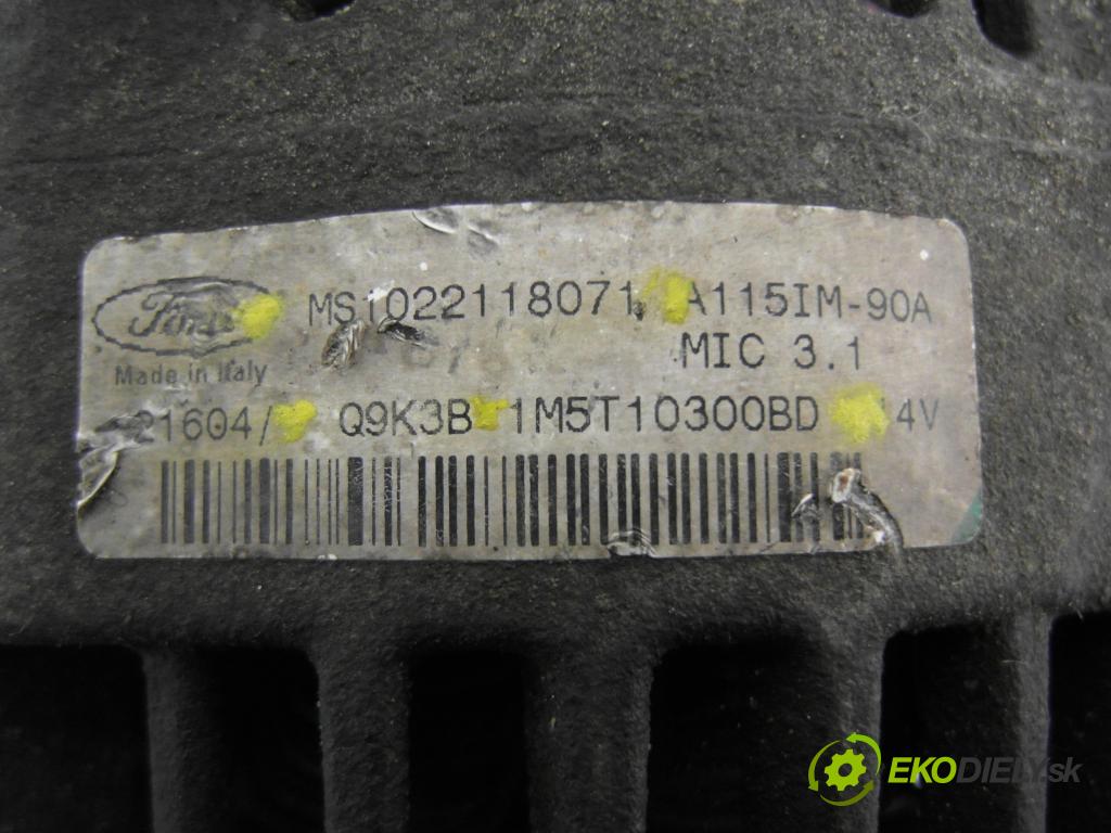 FORD FOCUS Turnier (DNW) KOMBI 2004 74,00 1.8 TDCi - FFDA 1753,00 Alternátor MS1022118071 ; 1M5T10300BD ; Q9K3B (Alternátor)