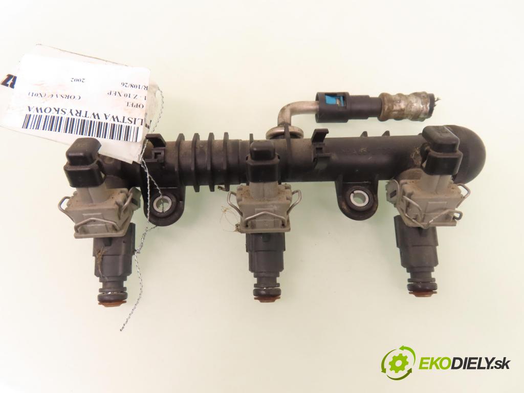 OPEL CORSA C (X01) HB 2002 44,00 1 - Z 10 XEP 998,00 lišta vstřikovací 0280151075 ; 1928404259 ; 0280155965 (Vstřikovací lišta)