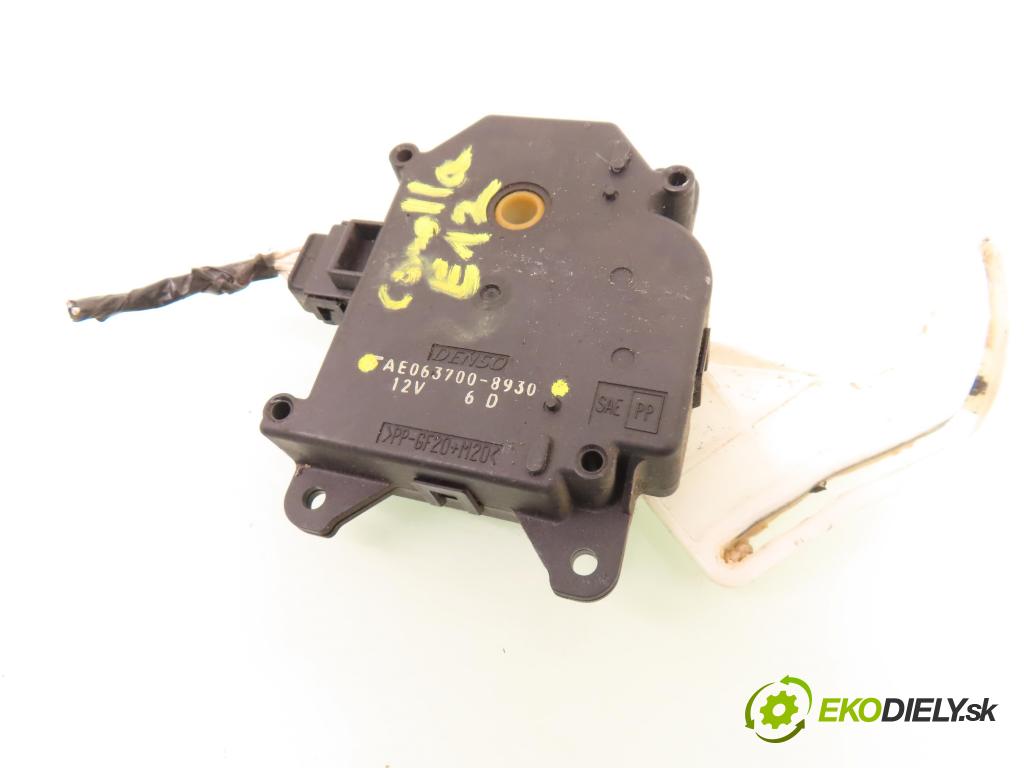 TOYOTA COROLLA (_E12_) HB 2002 81,00 1.6 VVT-i (ZZE121_) - 3ZZ-FE 1598,00 Motorček dverí kúrenia AE0637008930