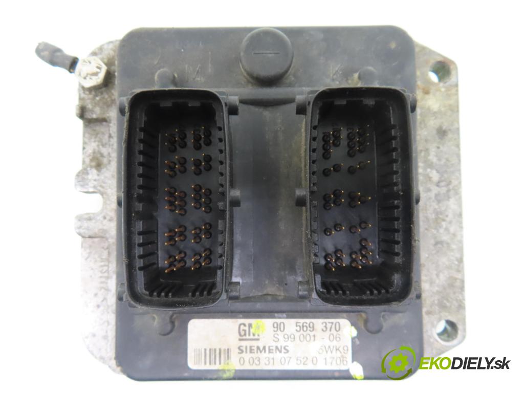 OPEL VECTRA B (J96) LIFTBACK 2000 85,00 1.8 i 16V ECOTEC  X 18 XE 1799,00 Riadiaca jednotka Motor 90569370 ; 5WK91706