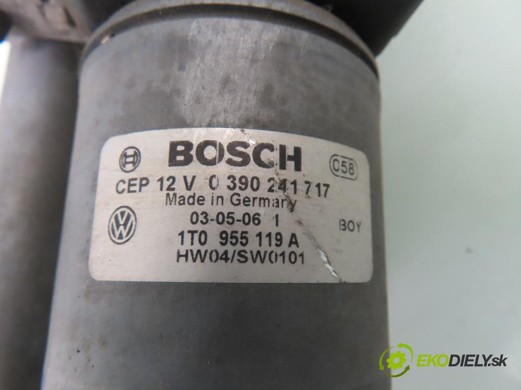 VW TOURAN (1T1, 1T2) MINIVAN 2003 74,00 1.9 TDI PD 100 - AVQ 1896,00 Motorček stieračov 0390241717 ; 1T0955023C