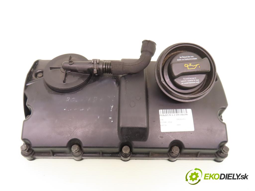 VW TOURAN (1T1, 1T2) MINIVAN 2003 74,00 1.9 TDI PD 100 - AVQ 1896,00 Kryt Ventilov 038103475R ; 038103475Q