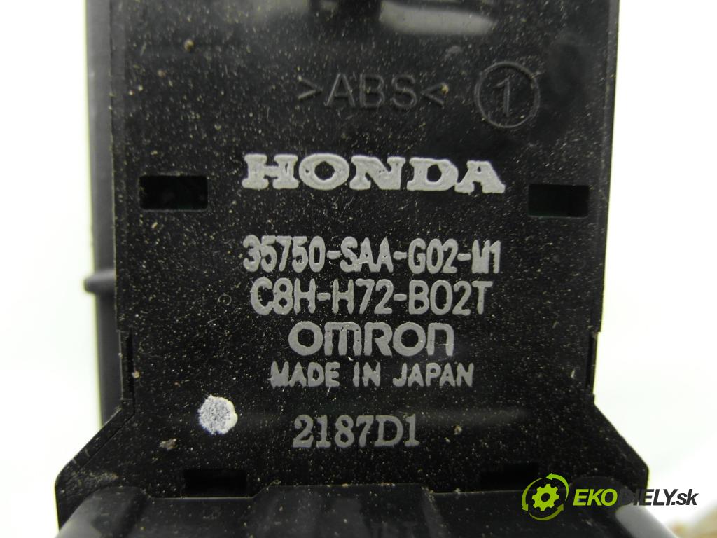 HONDA JAZZ II (GD_, GE3, GE2) HB 2007 57,00 1.2 i-DSI (GD5, GE2) - L12A1 1243,00 Panel ovládaní oken 35750SAAG02M1 ; C8HH72B02T