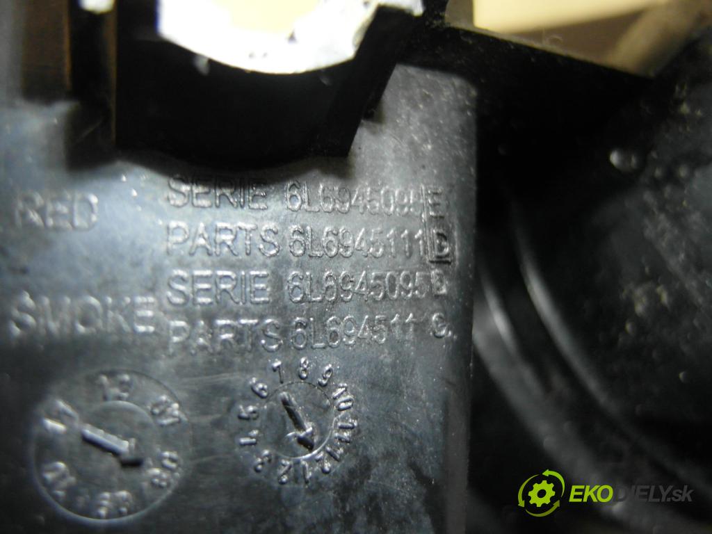 SEAT IBIZA III (6L1) HB 2008 59,00 1.4 TDI - BNV 1422,00 světlo levé zadní 6L6945098E ; 6L6945111B ; 6L6945095D