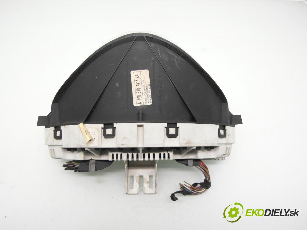 MERCEDES-BENZ KLASA A (W168) HB 1999 75,00 1.6 102 A 160  M 166.960 1598,00 Prístrojovka elektrický A1685404411