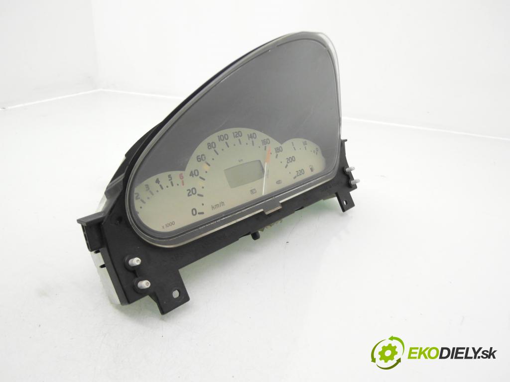 MERCEDES-BENZ KLASA A (W168) HB 1999 75,00 1.6 102 A 160  M 166.960 1598,00 Prístrojovka elektrický A1685404411