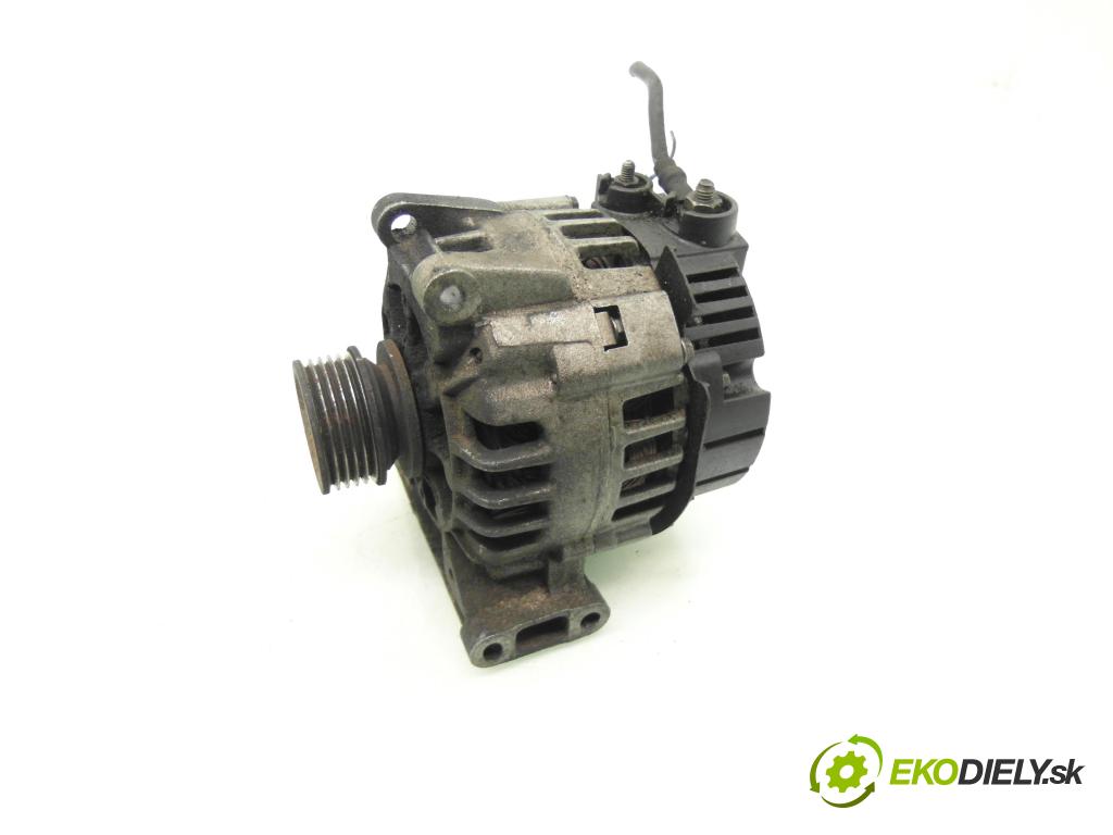 MERCEDES-BENZ KLASA A (W168) HB 2001 75,00 1.6 102 A 160  M 166.960 1598,00 Alternátor A0121544502 (Alternátor)