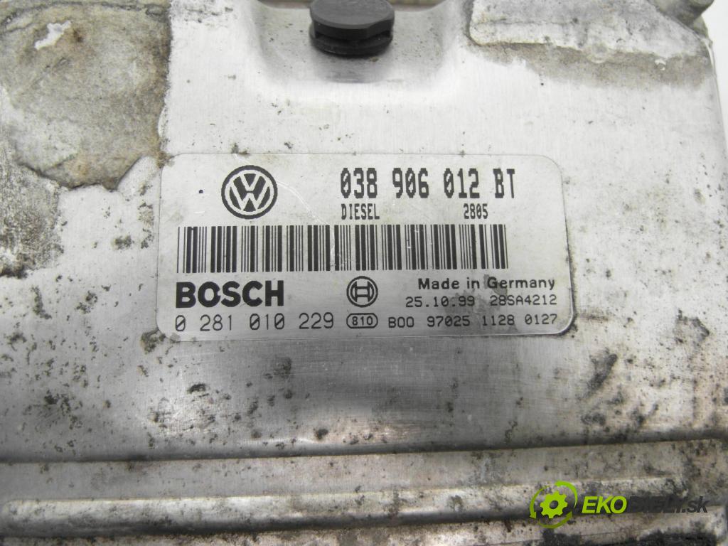 SEAT TOLEDO II (1M2) SEDAN 1999 74,00 1.6 - AEH 1595,00 Riadiaca jednotka Motor 038906012BT ; 0281010229