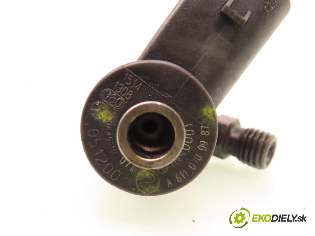 MERCEDES-BENZ KLASA E (W210) SEDAN 2001 105,00 2.2 CDI 143 - OM 611.961 2148,00 vstrekovač A6110700987 ; 0445110072 (Vstrekovač paliva)