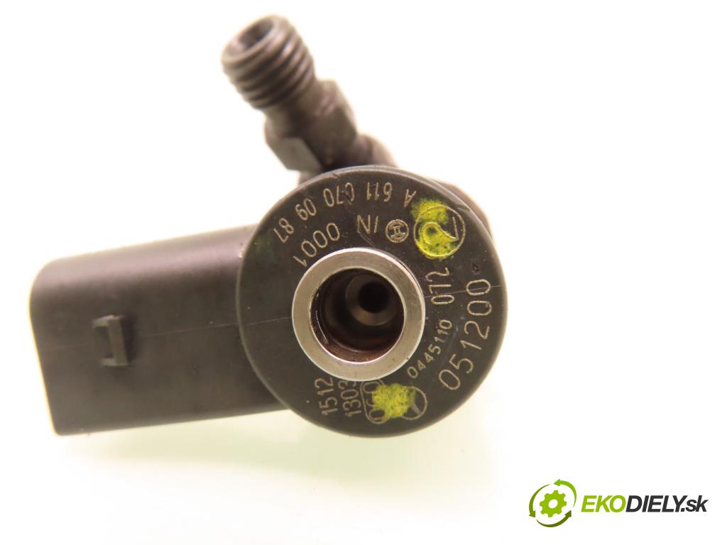 MERCEDES-BENZ KLASA E (W210) SEDAN 2001 105,00 2.2 CDI 143 - OM 611.961 2148,00 vstrekovač A6110700987 ; 0445110072 (Vstrekovač paliva)