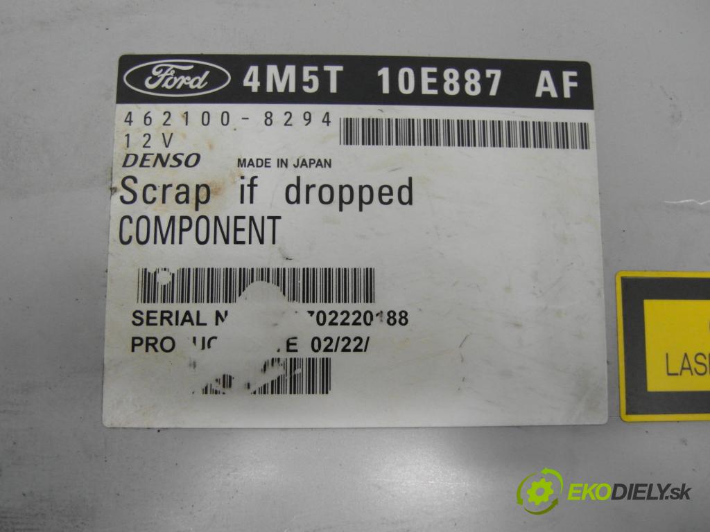 FORD FOCUS C-MAX (DM2) MINIVAN 2005 90,00 1.8 - QQDC 1798,00 měnič CD 4M5T10E887AF ; 4621008294