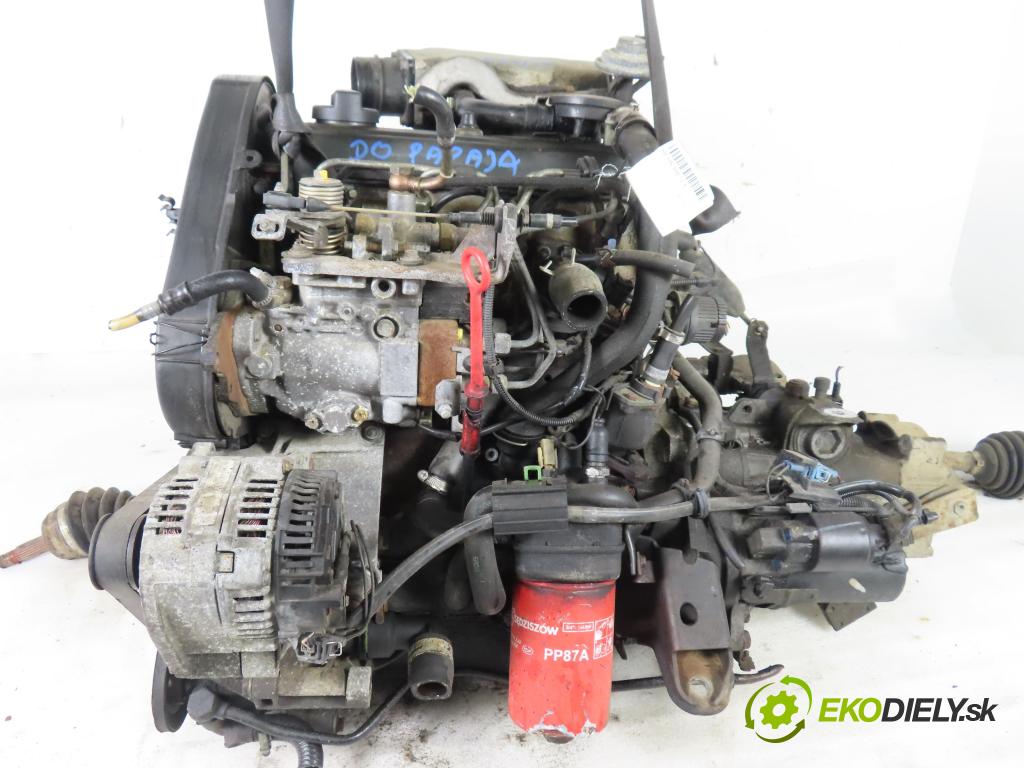 VW VENTO (1H2) SEDAN 1996 47,00 1.9 D 1896,00 Motor DIESEL 1Y ; 0460484101
