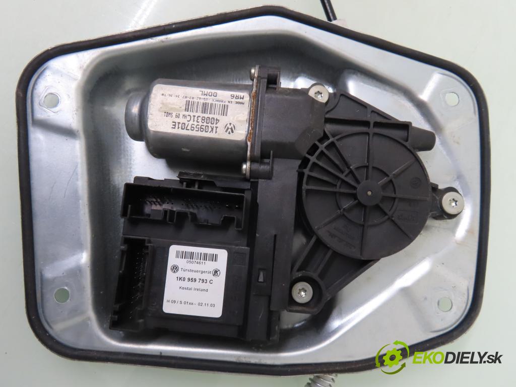 VW GOLF V (1K1) HB 2004 103,00 2.0 TDI 16V - BKD 1968,00 Mechanizmus okien 1K0959701E ; 1K09597932C