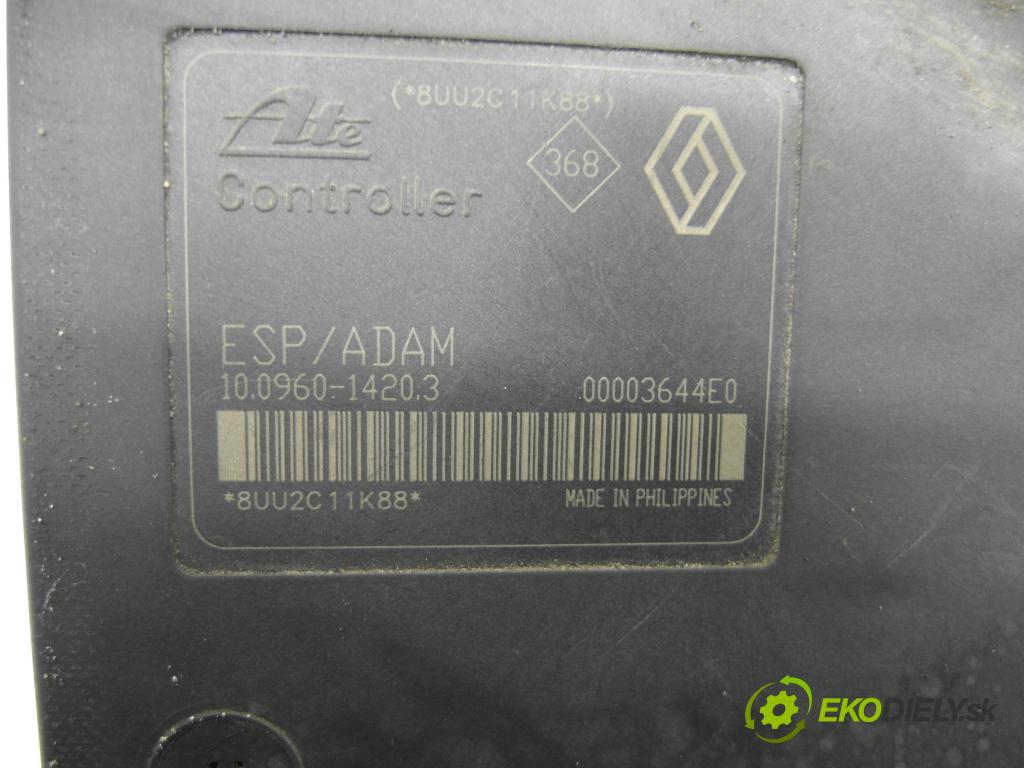 RENAULT LAGUNA II (BG0/1_) LIFTBACK 2003 88,00 1.8 16V (BG06, BG0J, BG0M) - F4P 774 1783,00 Pumpa ABS 8200183452B ; 10096014203 (Pumpa ABS)