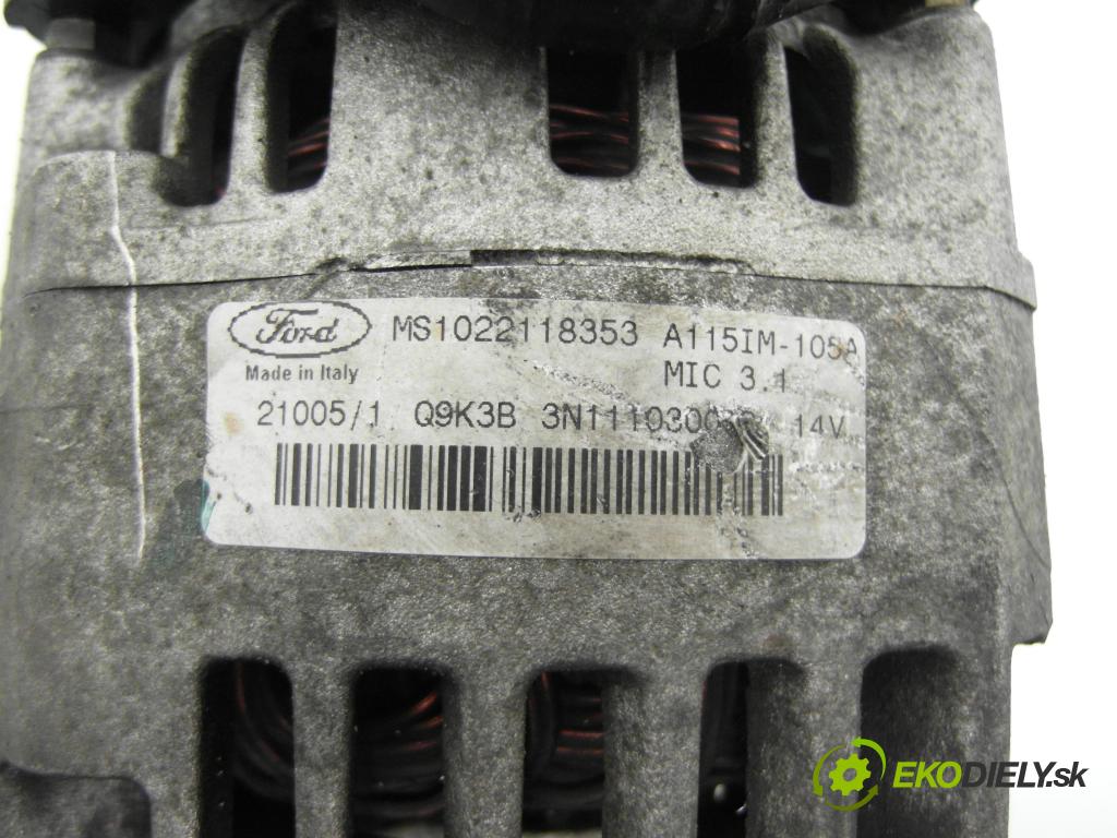 FORD FOCUS II Turnier (DA_, FFS, DS) KOMBI 2005 74,00 1.6 - HWDA 1596,00 Alternátor MS1022118353 ; 3N111030032 (Alternátor)