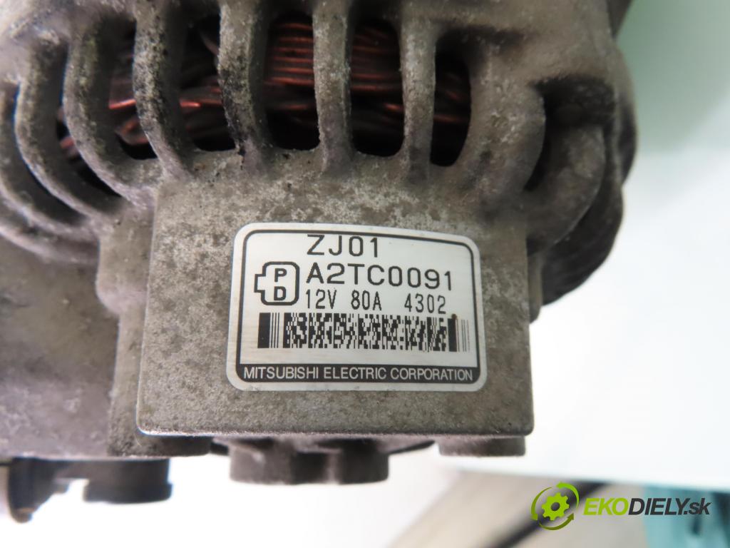 MAZDA 3 (BK) HB 2004 77,00 1.6 - B6ZE 1598,00 Alternátor A2TC0091 (Alternátor)