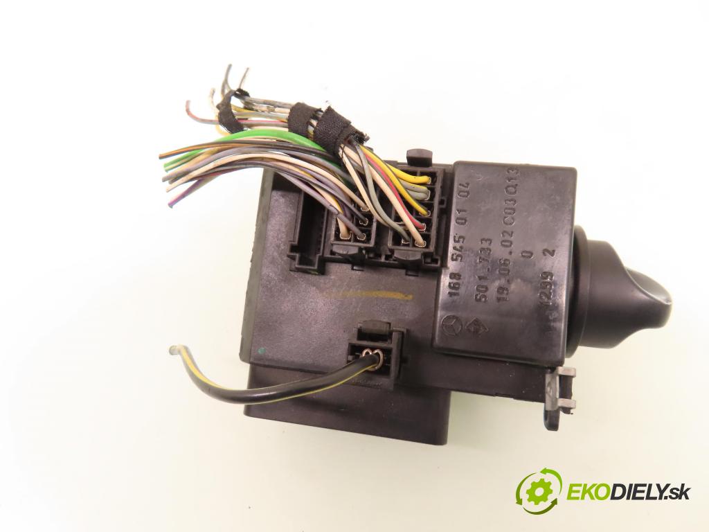 MERCEDES-BENZ KLASA A (W168) HB 1998 66,00 1.7 CDI 90 1689,00 prepínač svetlá 1685450104