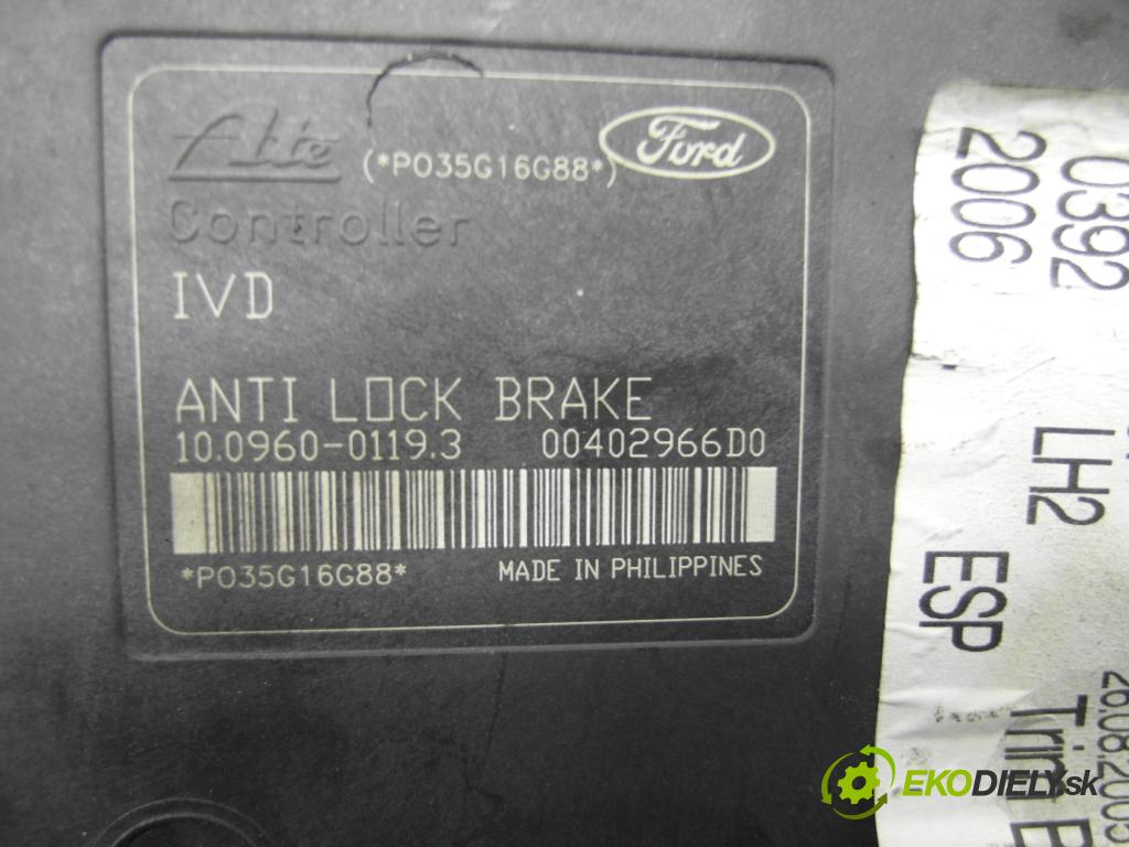 FORD FOCUS II Turnier (DA_, FFS, DS) KOMBI 2005 74,00 1.6 - HWDA 1596,00 Pumpa ABS 10096001193 ; 00402966D0 (Pumpa ABS)