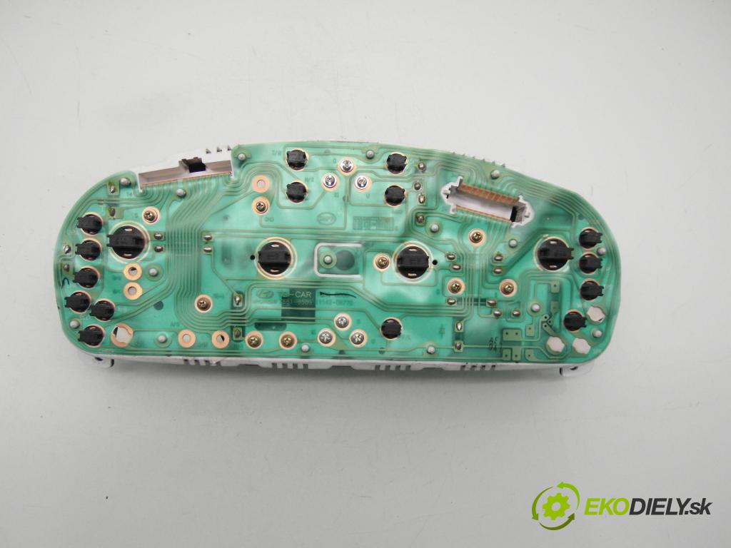 HYUNDAI GETZ (TB) HB 2005 46,00 1.1 - G4HD 1086,00 Prístrojovka elektrický 940031C011 ; 11000600210H