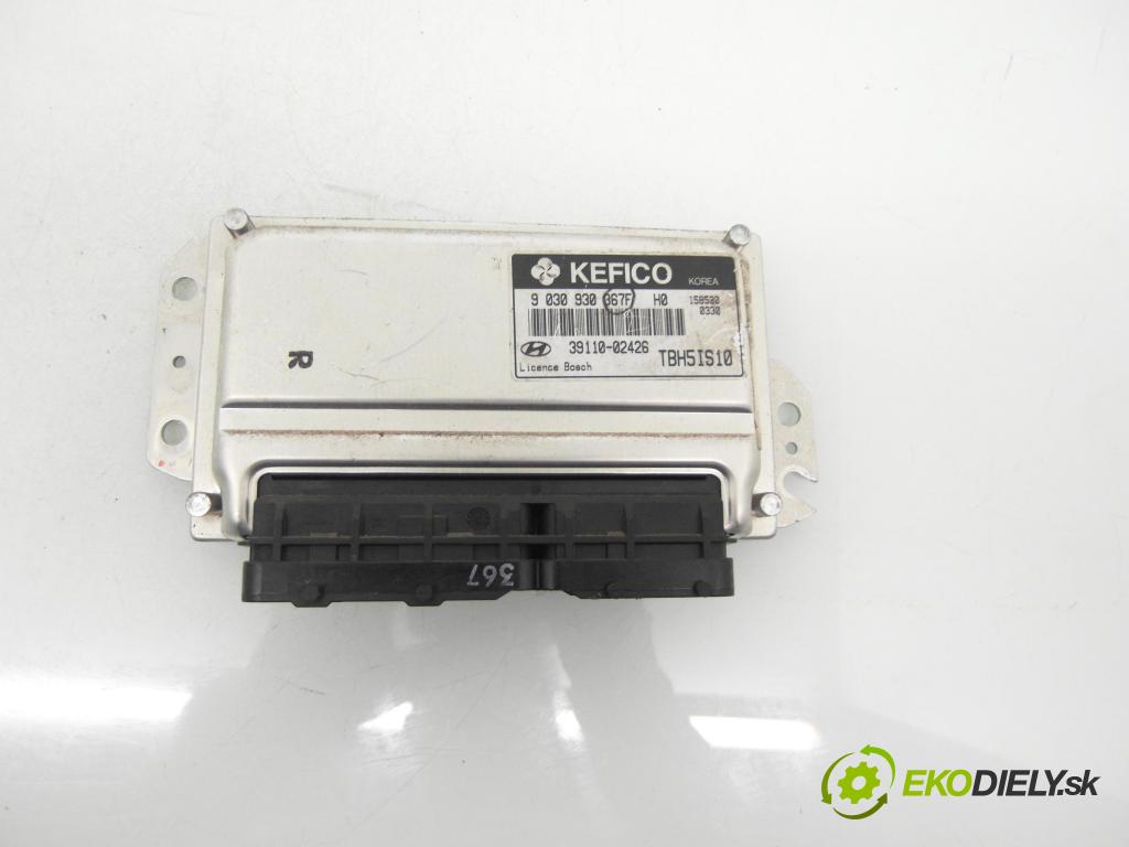 HYUNDAI GETZ (TB) HB 2005 46,00 1.1 - G4HD 1086,00 Riadiaca jednotka Motor 9030930367F ; 3911002426