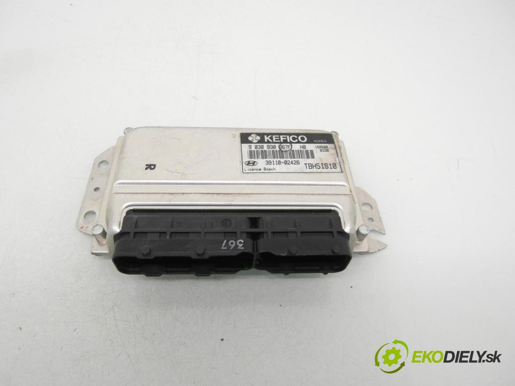 HYUNDAI GETZ (TB) HB 2005 46,00 1.1 - G4HD 1086,00 Riadiaca jednotka Motor 9030930367F ; 3911002426