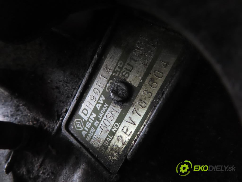 RENAULT VEL SATIS (BJ0_) HB 2002 133,00 3.0 dCi (BJ0S) - P9X 715 2958,00 Prevodovka automatická 5550SN ; 8200160653