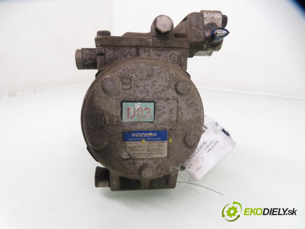 KIA CERATO I liftback (LD) HB 2004 105,00 2 - G4GC 1975,00 KOMPRESOR: klimatizácie 1604022800 (Kompresor klimatizácie)