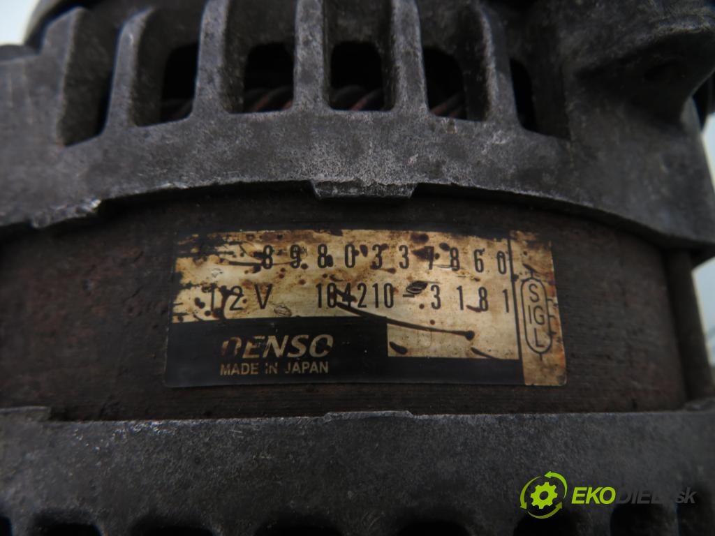 RENAULT VEL SATIS (BJ0_) HB 2002 133,00 3.0 dCi (BJ0S) - P9X 715 2958,00 Alternátor 8980337860 ; 1042103181 (Alternátor)
