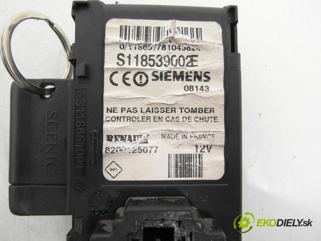 RENAULT SCENIC II (JM0/1_) MINIVAN 2008 96,00 1.9 dCi - F9Q 803 1870,00 čítač KARTY: S118539002E ; 8200125077