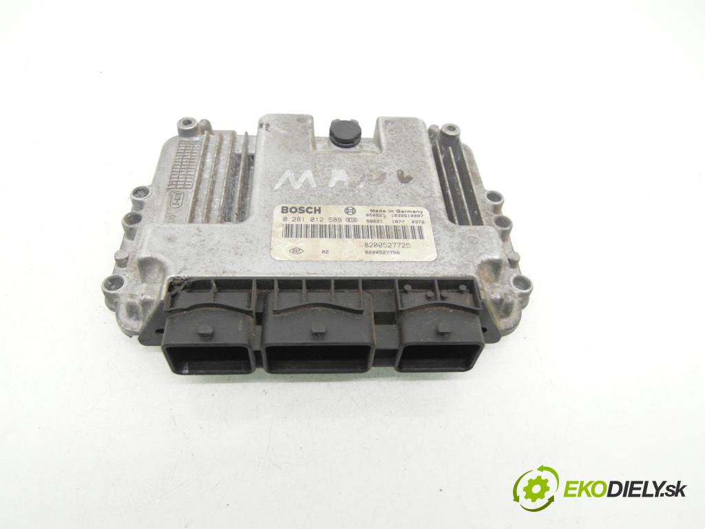 RENAULT SCENIC II (JM0/1_) MINIVAN 2008 96,00 1.9 dCi - F9Q 803 1870,00 Riadiaca jednotka Motor 0281012589 ; 8200527725