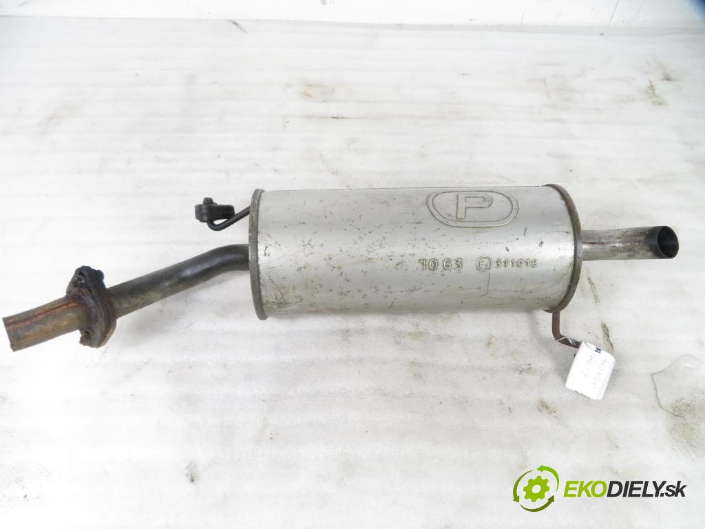 HYUNDAI GETZ (TB) HB 2005 46,00 1.1 - G4HD 1086,00 Rúra VÝFUK: / výfuk koncový