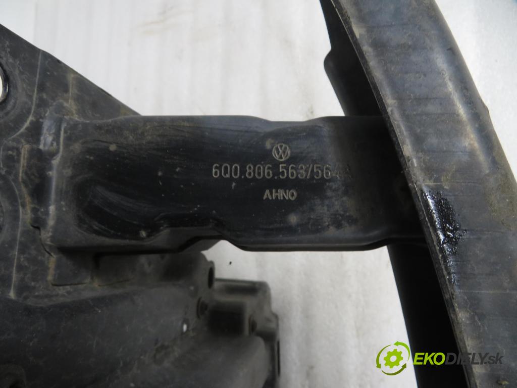 VW POLO (9N_) HB 2006 51,00 1.4 TDI - BNM 1422,00 Držiak predný 6Q0806563 ; 6Q0121207