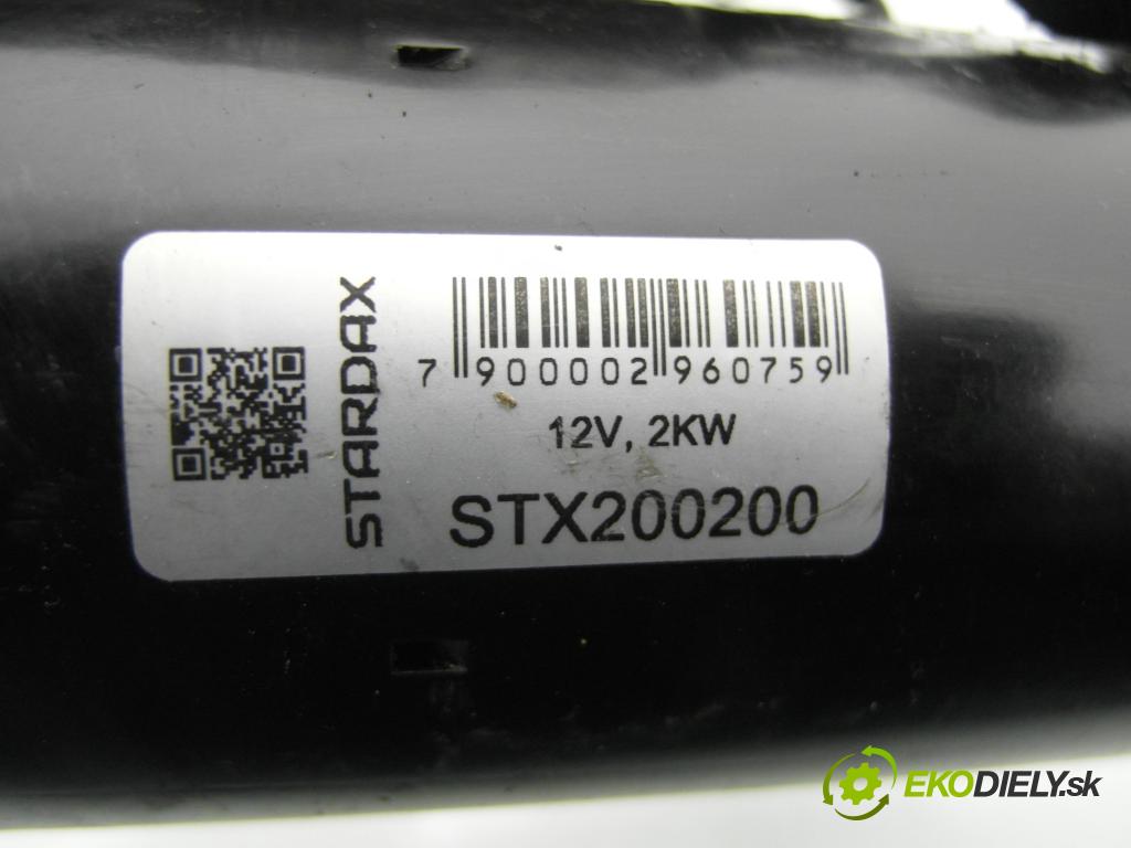 FIAT BRAVO II (198_) HB 2008 88,00 1.9 D Multijet - 192 A8.000 1910,00 Štartér STX200200 (Štartér)