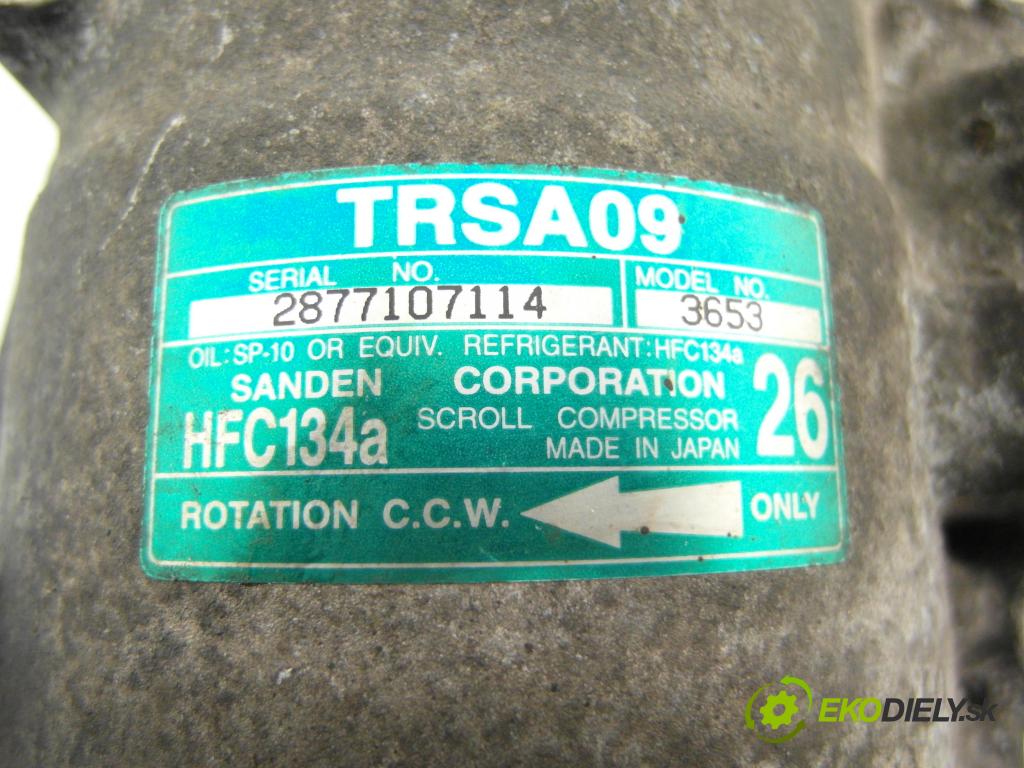 HONDA CIVIC VII Hatchback (EU, EP, EV) HB 2002 66,00 1.4 iS (EP1) - D14Z5 1396,00 KOMPRESOR: klimatizácie TRSA09 (Kompresor klimatizácie)