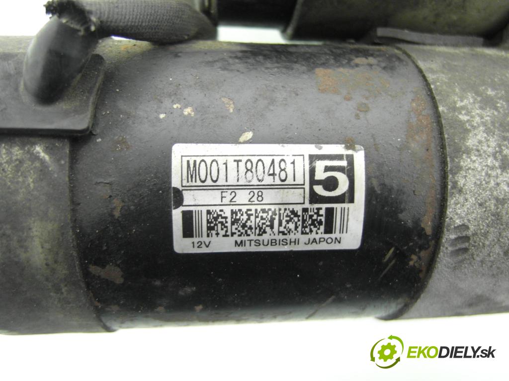 PEUGEOT 307 SW (3H) KOMBI 2002 66,00 2.0 HDI 90 - RHY (DW10TD) 1997,00 startér M001T80481 (Startér)