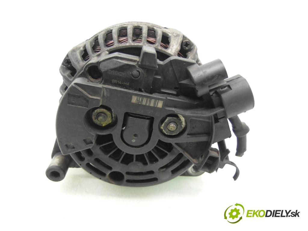 PEUGEOT 307 SW (3H) KOMBI 2002 66,00 2.0 HDI 90 - RHY (DW10TD) 1997,00 Alternátor 9640878780 (Alternátor)