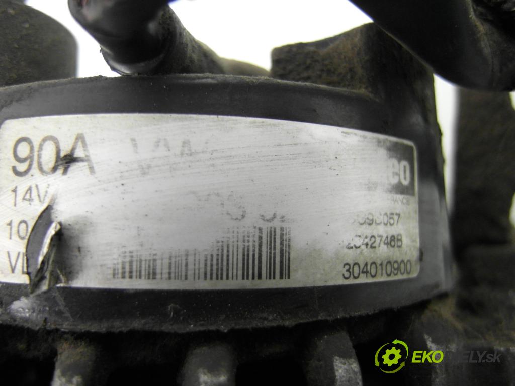 SKODA FABIA I Combi (6Y5) KOMBI 2004 47,00 1.2 - AZQ 1198,00 Alternátor 2542746B (Alternátor)