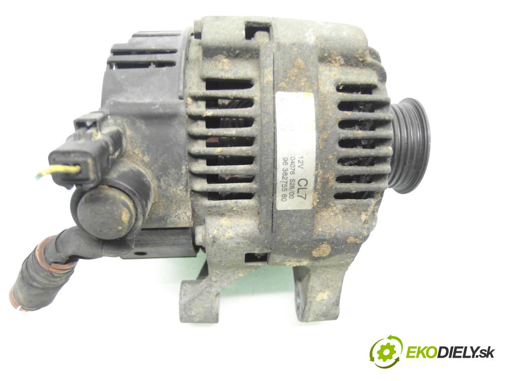 PEUGEOT 206 liftback (2A/C) HB 2000 440,00 1.1 i - HFX (TU1JP) 1124,00 Alternátor 2542394B ; 9638275580 (Alternátor)