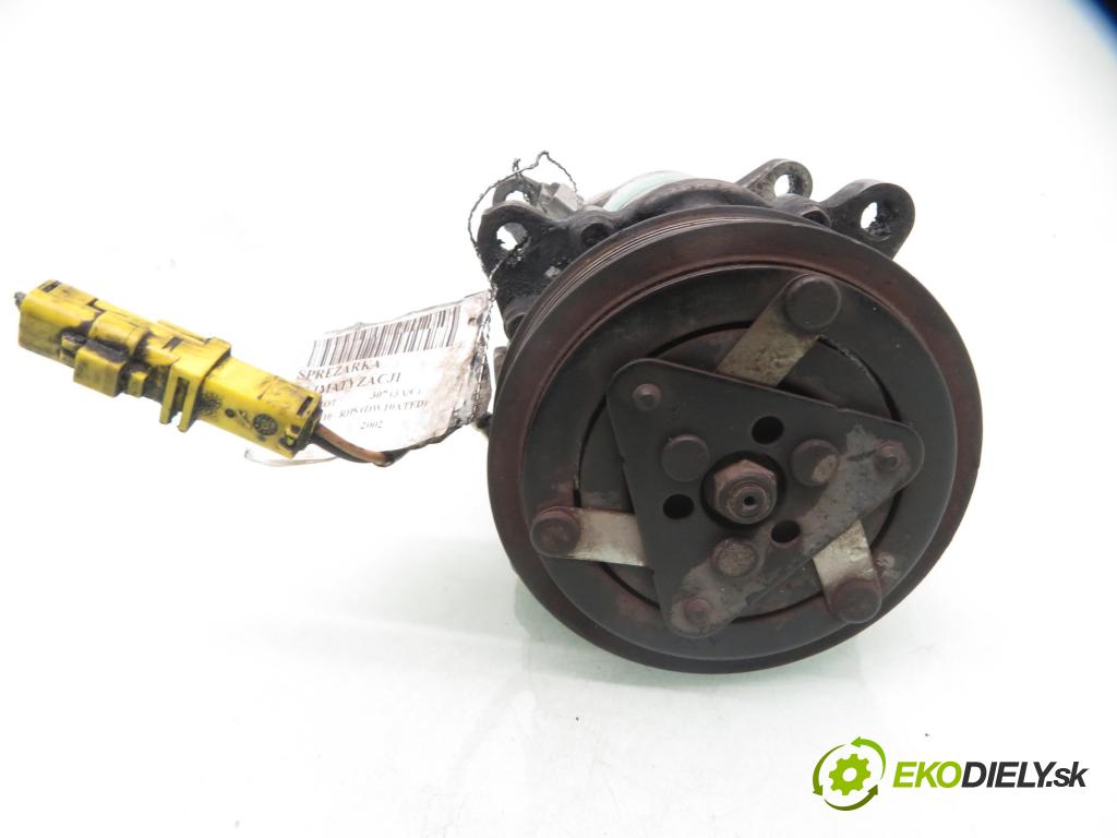 PEUGEOT 307 (3A/C) HB 2002 79,00 2.0 HDi 110 - RHS 1997,00 KOMPRESOR: klimatizácie SD6V12 ; SD6VRC (Kompresor klimatizácie)